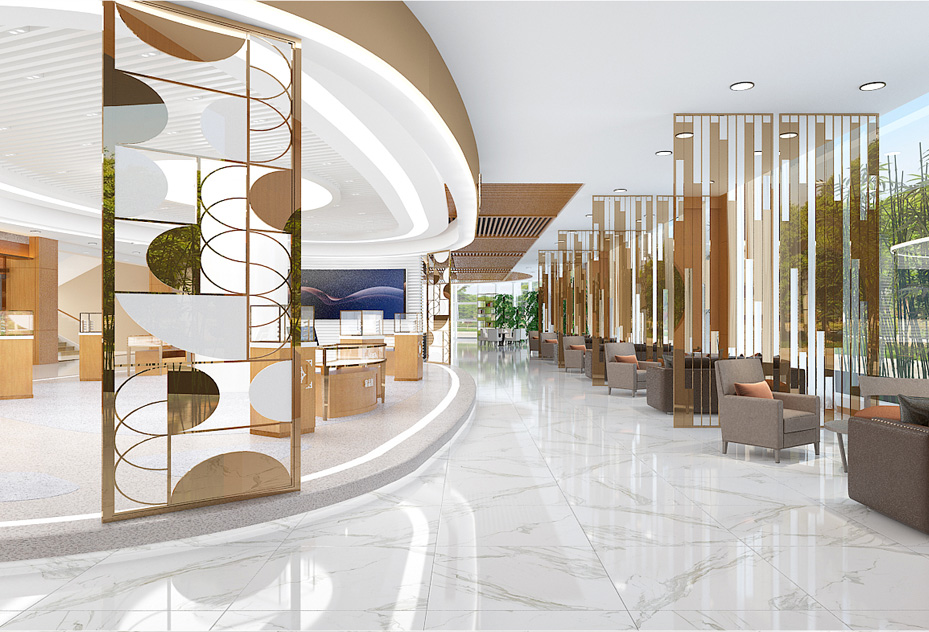 善品家精品超市休闲区设计